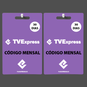 Combo Tv Express 60 dias (2 códigos de 30 dias)