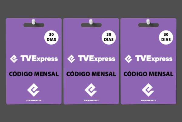 Combo Tv Express 90 dias (3 códigos de 30 dias)