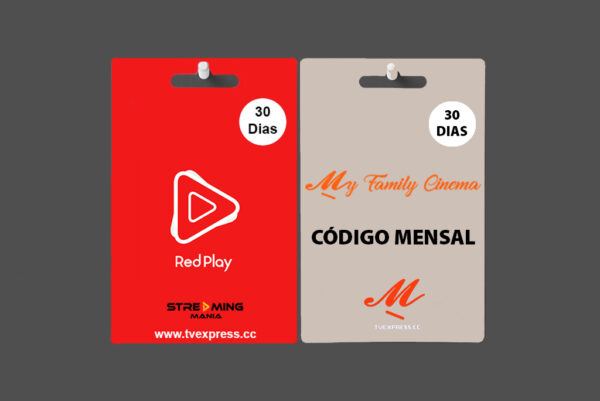 Combo Redplay My Family Cinema 30 dias